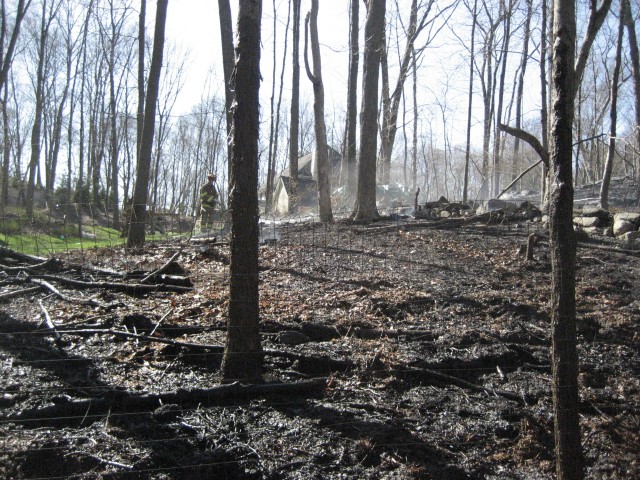 Mutual Aid Brush Fire Katonah, Whitlockville rd